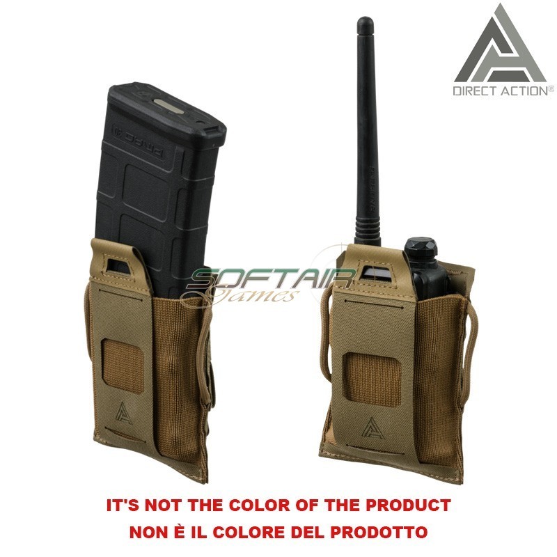 Single Flat Elastic Mag Pouch RANGER GREEN Cordura Direct Action® (PO-SFMP-CD5-RGR)