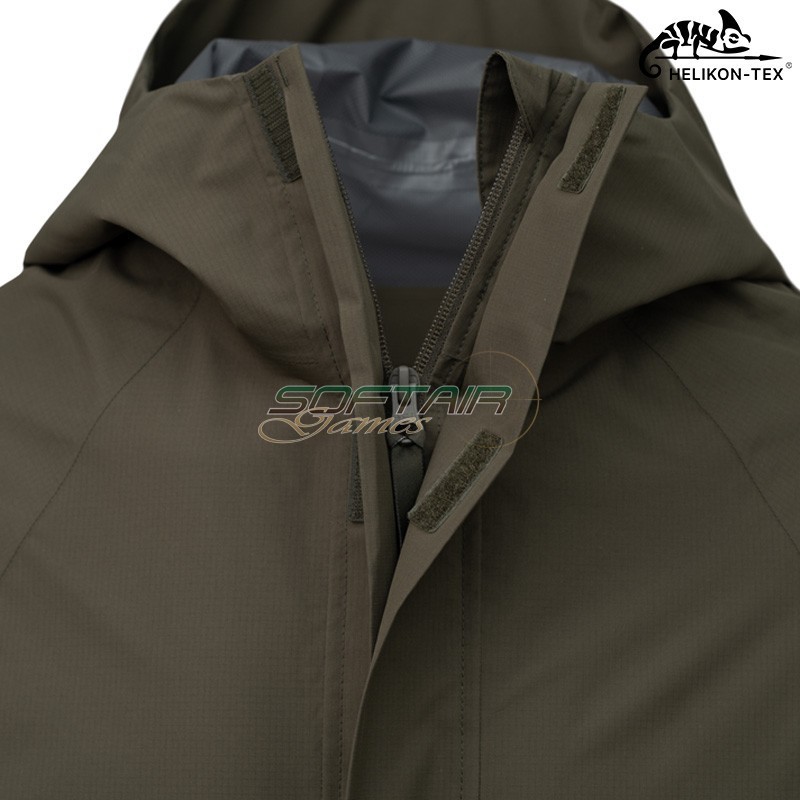 Chinook Jacket DARK GREEN 20K Waterproof Helikon-Tex® (KU-KCH-PO-2U)