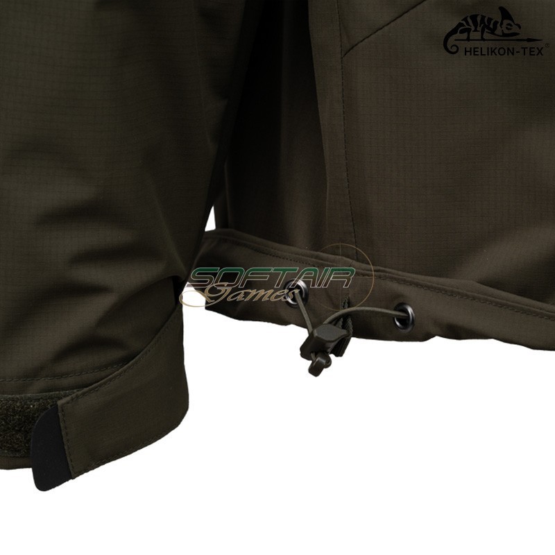 Chinook Jacket BLACK 20K Waterproof Helikon-Tex® (KU-KCH-PO-01)