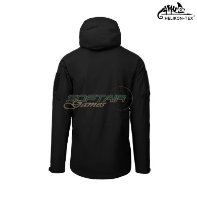 Chinook Jacket BLACK Impermeabile 20K Helikon-Tex® (KU-KCH-PO-01)