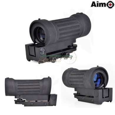 Elcan Type 4x30 Rifle Scope Black Aim-o (ao3035-bk)