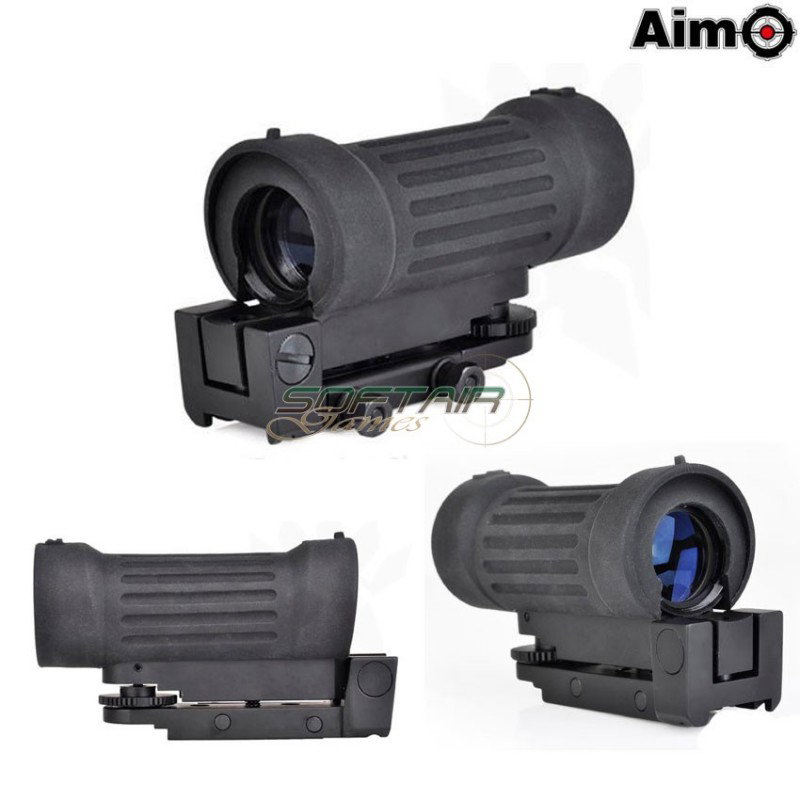 Elcan Type 4x30 Rifle Scope Black Aim-o (ao3035-bk)