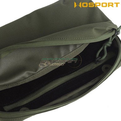 Large Horizontal Utility Pouch RANGER GREEN WoSport (044617)