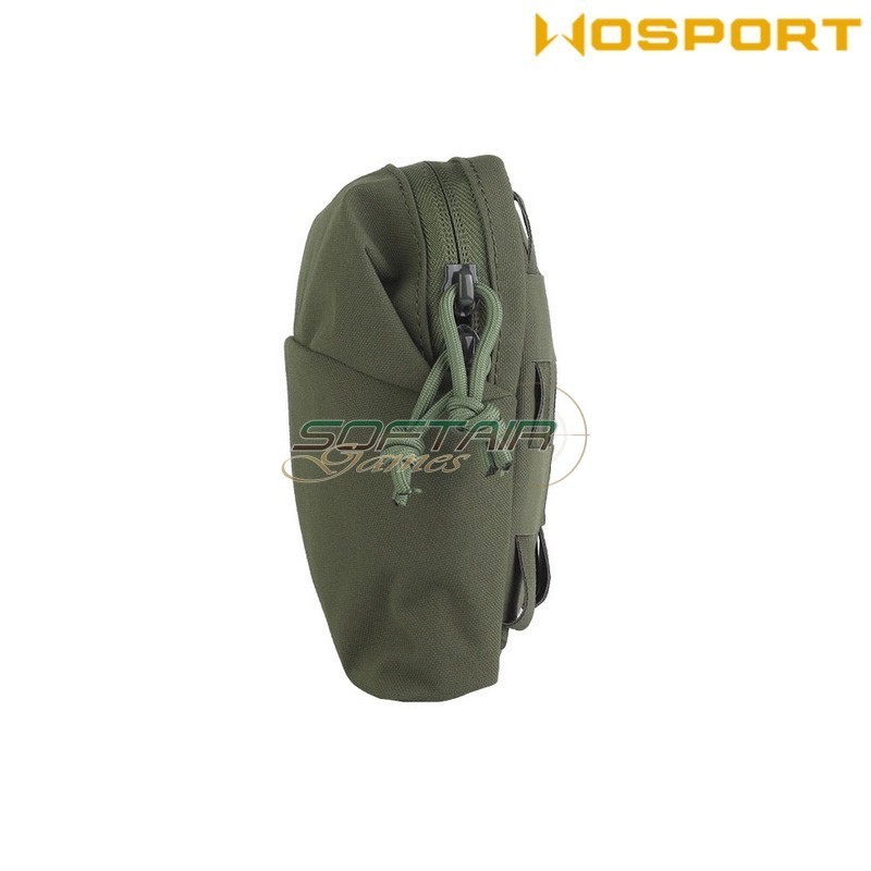 Large Horizontal Utility Pouch RANGER GREEN WoSport (044617)