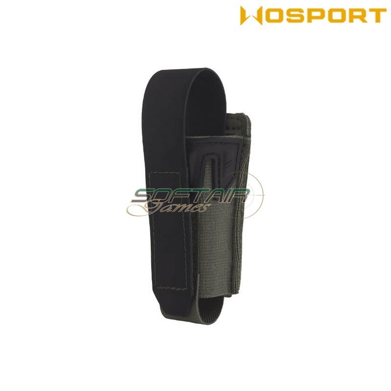 Tasca singola per pistola RANGER GREEN WoSport (046919)