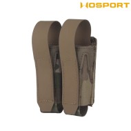 Tasca doppia per pistola MULTICAM WoSport (046921)