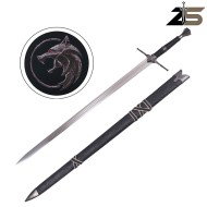 Ornamental Geralt of Rivia Sword ZSWORDS® Black (ZS642-7BK)