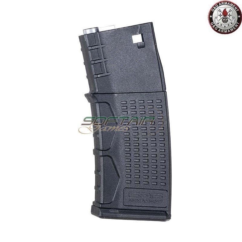 Caricatore Mid-Cap GOM V2 105 Colpi per M4 Nero G&G ARMAMENT® (G08201)
