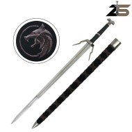 Ornamental Geralt of Rivia Sword ZSWORDS® Black (ZS643-7BK)