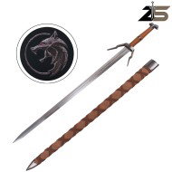 Ornamental Geralt of Rivia Sword ZSWORDS® Brown (ZS643-7BN)