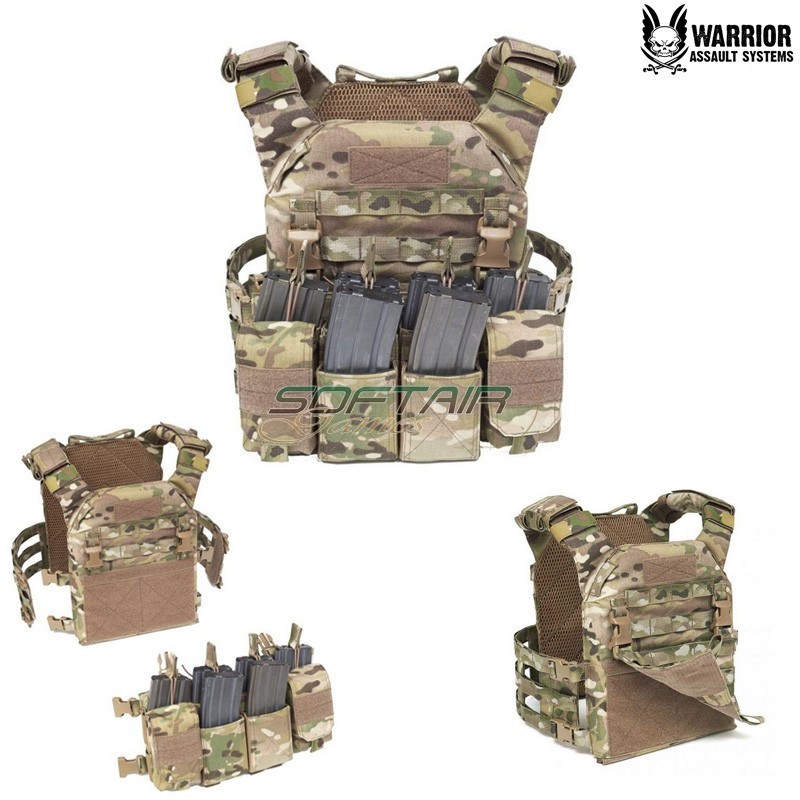 Recon Plate Carrier con Pathfinder Chest Rig MULTICAM Warrior Assault Systems (w-eo-rpc-pcr-mc)