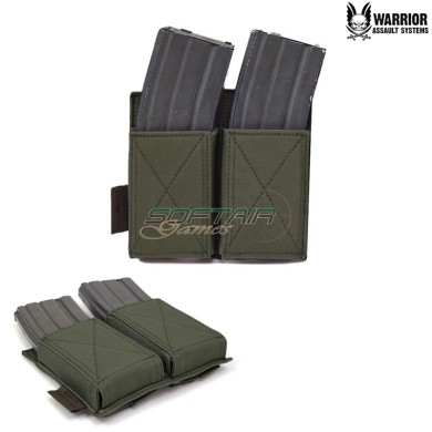 Tasca Caricatori EMP Doppia Elastica RANGER GREEN Warrior Assault Systems (w-eo-demp-rg)