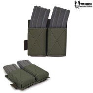 Tasca Caricatori EMP Doppia Elastica RANGER GREEN Warrior Assault Systems (w-eo-demp-rg)