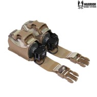 Double 40mm Flash Bang Pouch Laser Cut MULTICAM Warrior Assault Systems (w-lc-d40-fbp-mc)