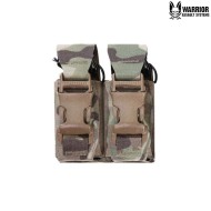 Double 40mm Flash Bang Pouch Laser Cut MULTICAM Warrior Assault Systems (w-lc-d40-fbp-mc)