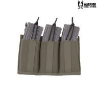 Laser cut DFP triple bungee Low Profile 5.56 panel RANGER GREEN Warrior Assault systems (w-lc-dfp-tb-lpe-556p-rg)