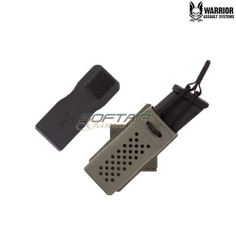 Aero Lite Magazine Pouch 45° Version for 9mm Pistol RANGER GREEN Warrior Assault Systems (w-lc-sb-h9-a-rg)