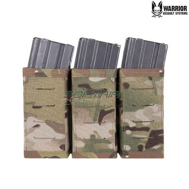 Laser cut triple Snap Mag 5.56 MULTICAM Warrior Assault Systems (w-lc-tsmp-mc)