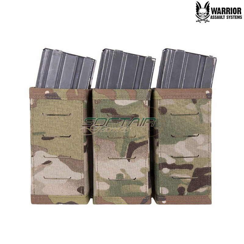 Laser cut tripla Snap Mag 5.56 MULTICAM Warrior Assault Systems (w-lc-tsmp-mc)