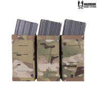 Laser cut triple Snap Mag 5.56 MULTICAM Warrior Assault Systems (w-lc-tsmp-mc)