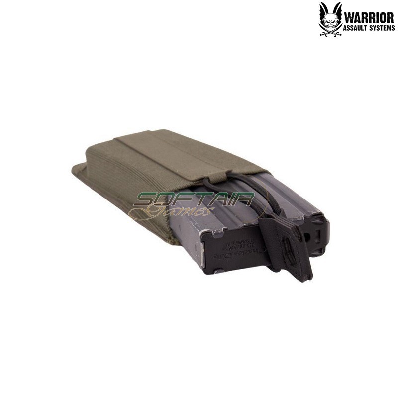 Porta Caricatore Singolo Low Profile Laser Cut RANGER GREEN Warrior Assault Systems® (W-LC-SB-LPE-556P-RG)