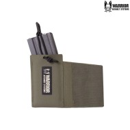 Laser Cut Wing Velcro Single Bungee 5.56 Pouch RANGER GREEN Warrior Assault Systems® (W-LC-WV-SB-556P-L-RG)