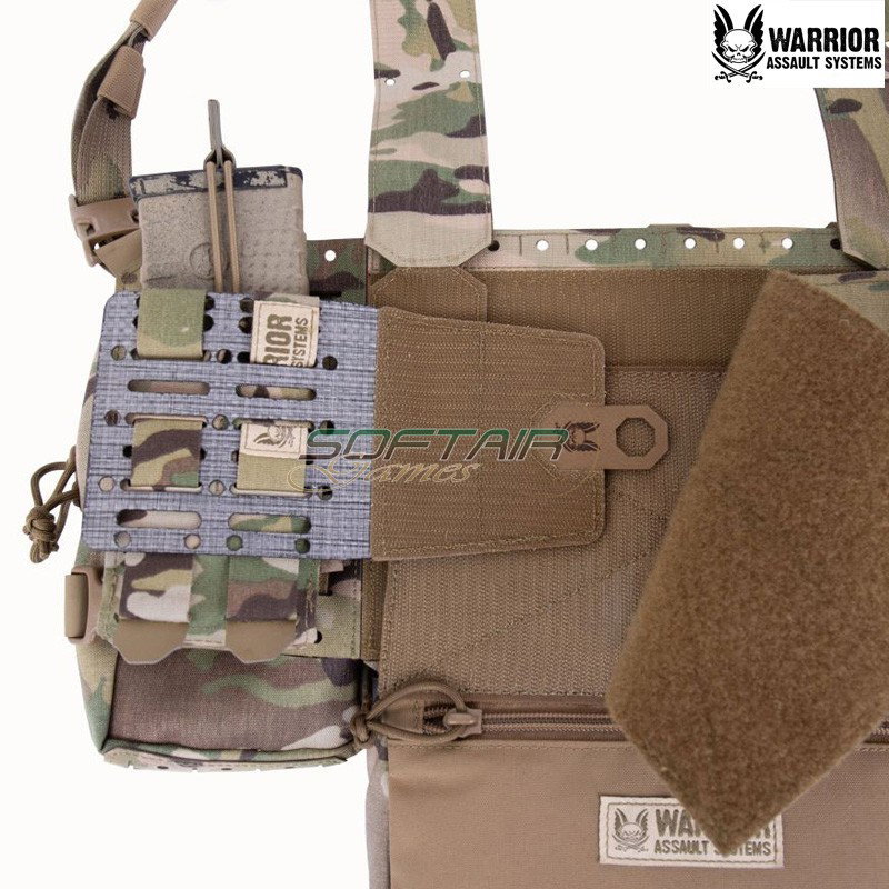 Tegris Wing Velcro Universal MOLLE Panel COYOTE TAN Warrior Assault Systems (W-T1-WV-UPM-CT)