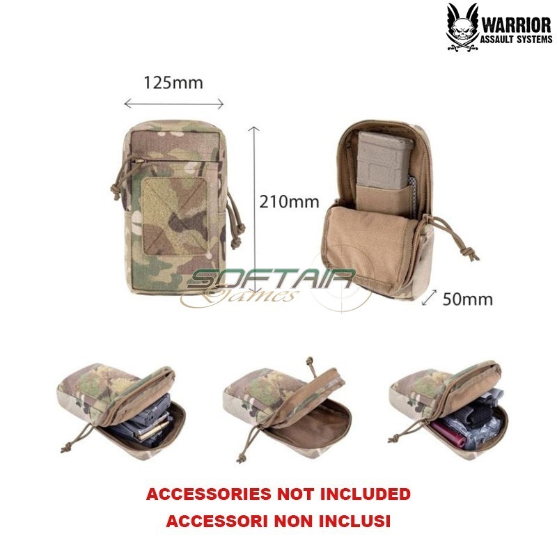 Delta Chest Rig MCR Utility MULTICAM Raider H-Harness Warrior Assault Systems (W-LC-MCR-H-U-MC)