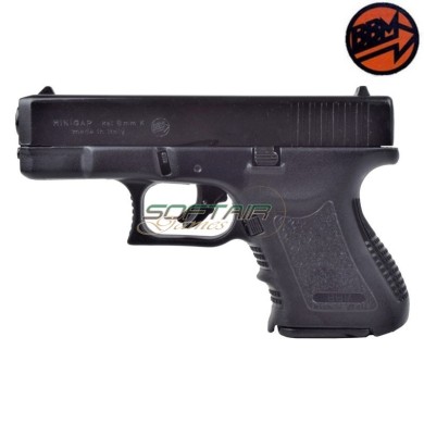 Pistola a Salve Minigap Calibro 9mm Nera BRUNI® (BR-1100)
