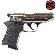 BRUNI® New Police Blank Firing Pistol 9mm Silver (BR-2001N)