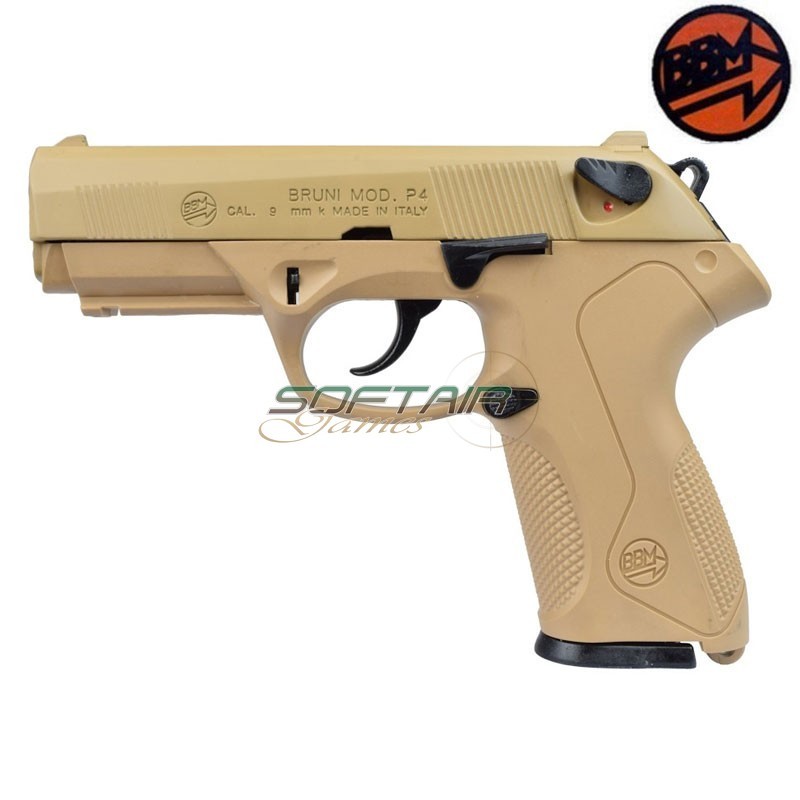 Pistola a Salve P4 Calibro 9mm Desert BRUNI® (BR-2601D)
