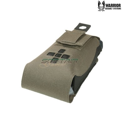 Laser cut Small Horizontal Individual First Aid Kit pouch ranger green Warrior Assault Systems (w-lc-sh-ifak-rg)