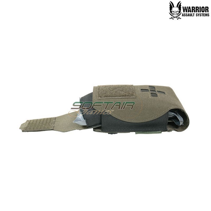 Laser cut tasca Small Horizontal Individual First Aid Kit RANGER GREEN Warrior Assault Systems (w-lc-sh-ifak-rg)