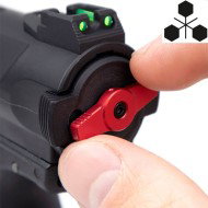 Mini Selettore di Fuoco Esterno AAP-01 Rosso Tridos Design® (AAP01-MEFS-RD)