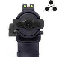 Mini Selettore di Fuoco Esterno AAP-01 Nero Tridos Design® (AAP01-MEFS-BK)