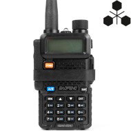Baofeng UV-5R PTT Guard + Volume Dial Kit Tridos Design® (UV5R-PTT-VOL-KIT)