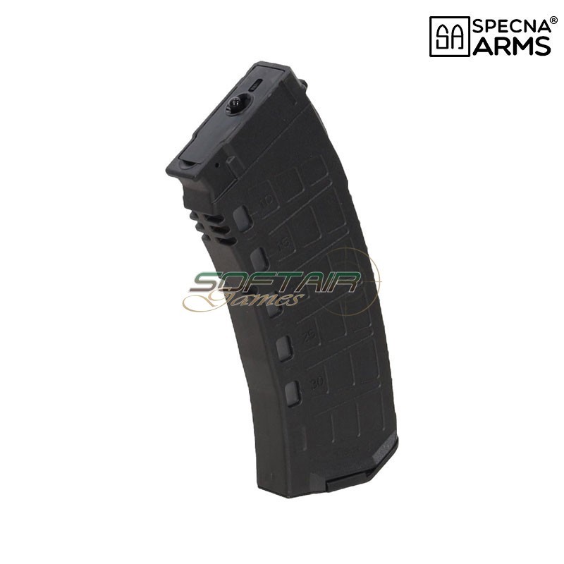 180-Round Mid-Cap Magazine for AK Series Black SPECNA ARMS® (SPE-05-048665)