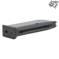 24-Round Gas Magazine for SW-03 Pistol Black SNOW WOLF® (SW-MAG03)