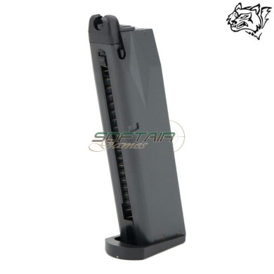 Caricatore a Gas 24 Colpi per Pistola SW-03 Nero SNOW WOLF® (SW-MAG03)