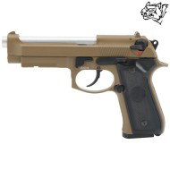 Gas Blowback Pistol Full Metal Tan SNOW WOLF® (SW-03T)