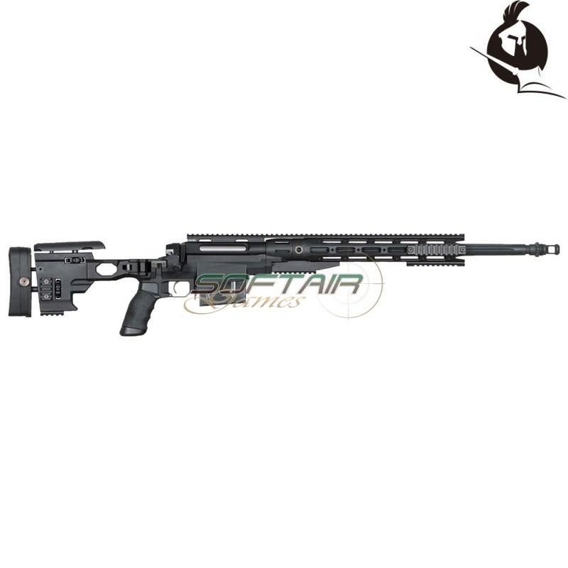 Spring Rifle Msr338 Cnc Sniper Rifle Black Ares (ar-msr010)