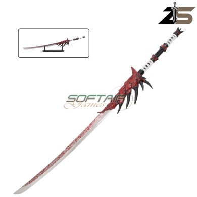 SPADA ORNAMENTALE Wyvern Blade "Blood" I di Rathalos Monster Hunter ZSWORDS® (ZS1327)