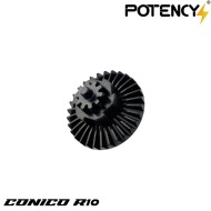 Reinforced R10 Bevel Gear Potency® (PTY-CONICO-R10)