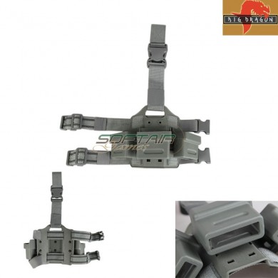 Triple Leg Panel G36 Magazines Saf Style Foliage Green Big Dragon (bd2270fg)