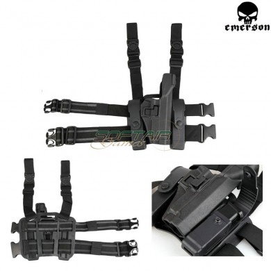 Bh Style Level 3 Tactical Serpa Set P226 Black Emerson (bd6110a)