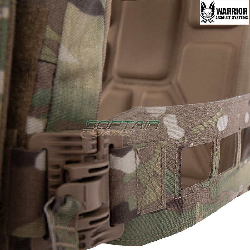 Laser Cut LPC V3 Low Profile Bungee G2 5.56mm MULTICAM Plate Carrier Warrior Assault Systems (W-LC-LPC-V3-TB-LPE-556P-G2-MC)