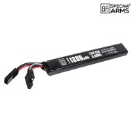 Batteria Li-Po 7.4V 1200mAh 25C Stick Mini Tamiya Mini G-Tech Specna Arms (SPE-06-043458)