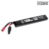 Li-Po Battery 7.4V 1200mAh 25C Stick Deans Mini G-Tech Specna Arms (SPE-06-043459)
