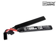 Li-Po Battery 7.4V 1500mAh 25C Nunchuck Mini Tamiya Mini G-Tech Specna Arms (SPE-06-043467)