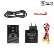 Mini Li-Po/Li-Fe/Ni-MH USB-C Battery Charger with 65W Power Adapter Specna Arms (SPE-07-043798)